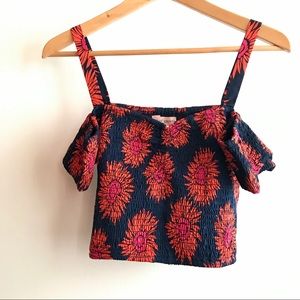 2 for $17 - Print crop top